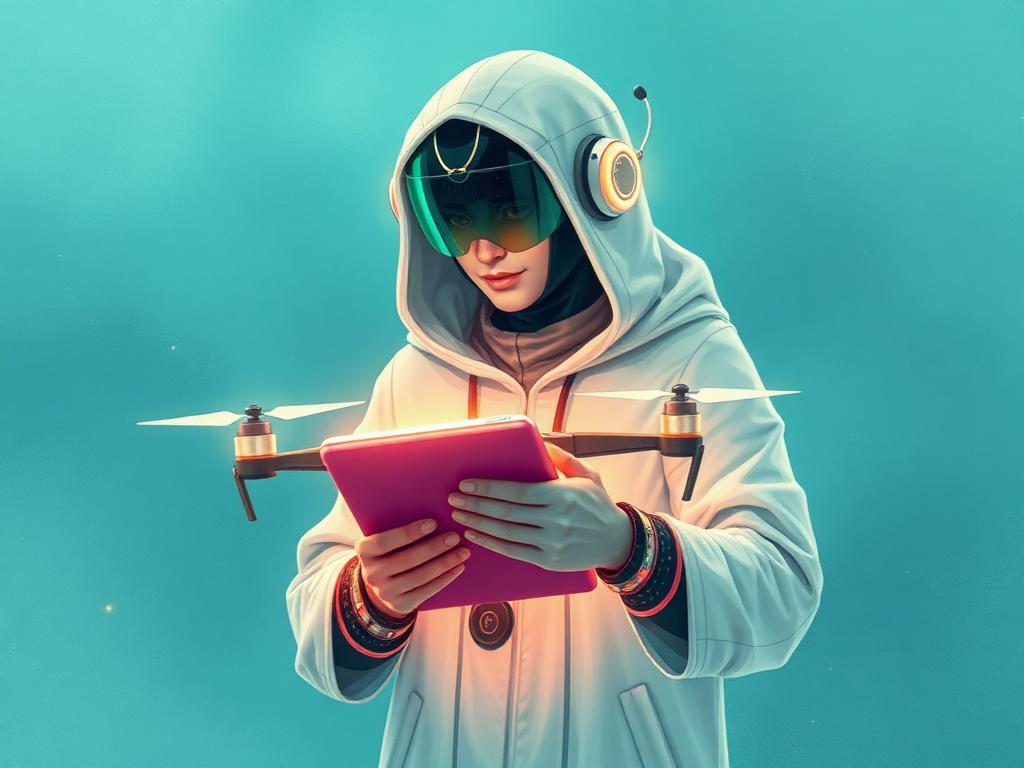 Arte do arquétipo Tecnomante